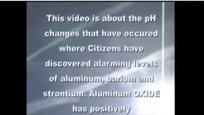 Youtube video on chemtrails.JPG